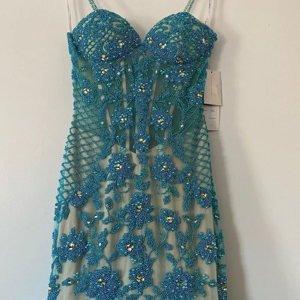 Angela& Alison Beads Prom Dress - Picture 9 of 9
